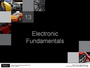 13 Electronic Fundamentals Advanced Automotive Electricity and Electronics