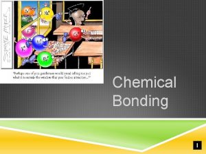 Chemical Bonding I Chemical Bond attractive force between