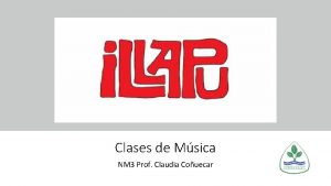 Clases de Msica NM 3 Prof Claudia Couecar