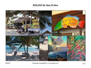 BELIZE le San Pedro 942021 Guatemala voyage ARIS