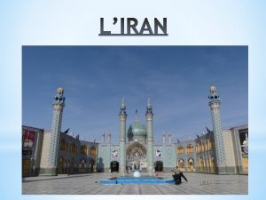 LIran en persan est un pays dAsie de