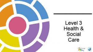 Level 3 Health Social Care Meet the HSC