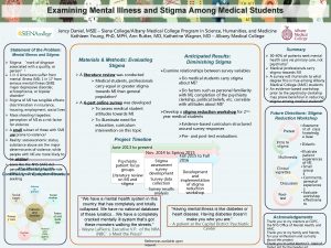 Examining Mental Illness and Stigma Among Medical Students