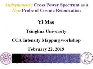 Antisymmetric Cross Power Spectrum as a New Probe