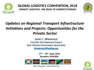 GLOBAL LOGISTICS CONVENTION 2018 FREIGHT LOGISTICS THE EDGE