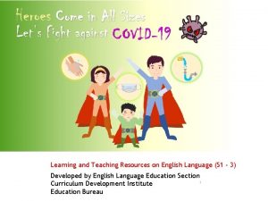 Learning and Teaching Resources on English Language S