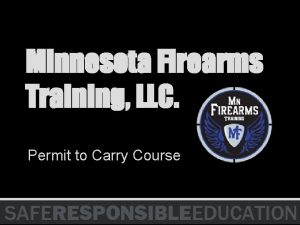 Minnesota Firearms Training LLC Permit to Carry Course