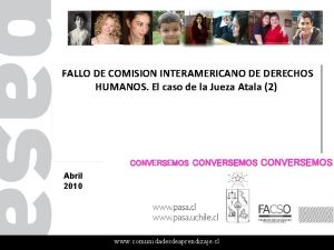 FALLO DE COMISION INTERAMERICANO DE DERECHOS HUMANOS El