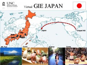 Virtual GIE JAPAN Japan Kyoto Osaka Mt Fuji