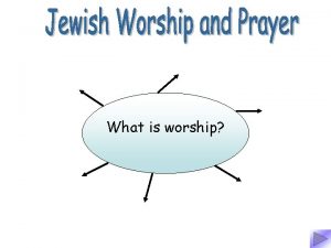 What is worship What is worship To show