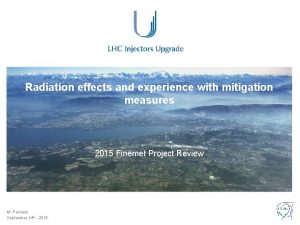 Radiation effects and experience with mitigation measures 2015