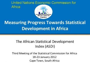 United Nations Economic Commission for African Centre for