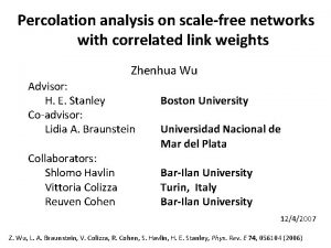 Percolation analysis on scalefree networks with correlated link