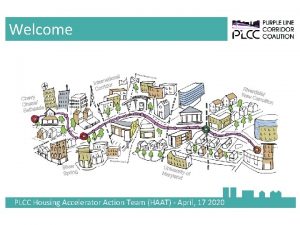 Welcome PLCC Housing Accelerator Action Team HAAT April