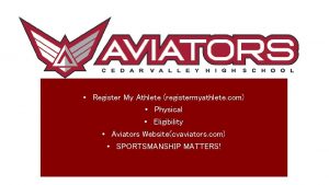 Register My Athlete registermyathlete com Physical Eligibility Aviators