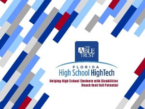 Helping High School Students with Disabilities Reach their