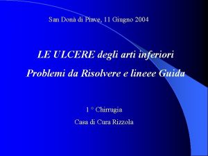 San Don di Piave 11 Giugno 2004 LE