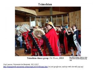 Tsimshian dance group Git Hoan 2010 http www