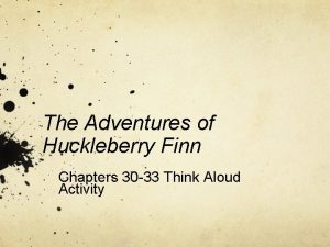 Chapter 30 huckleberry finn