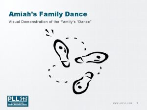 Amiahs Family Dance Visual Demonstration of the Familys