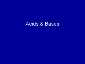 Acids Bases Electrolytes vs Nonelectrolytes The ammeter measures