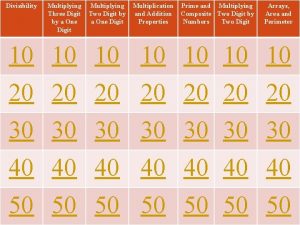 Divisibility Multiplying Three Digit by a One Digit