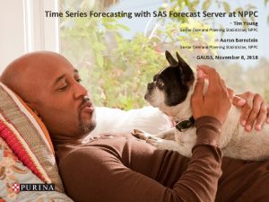 Time Series Forecasting with SAS Forecast Server at