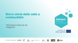 Breve storia delle celle a combustibile Informazioni extra