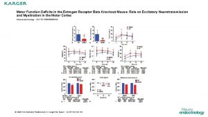 Motor Function Deficits in the Estrogen Receptor Beta