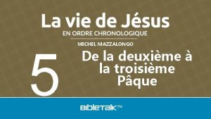 5 MICHEL MAZZALONGO De la deuxime la troisime