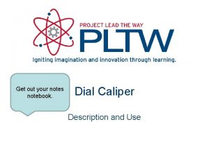 Dial caliper labeled