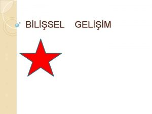 BLSEL GELM BILISSEL GELISIM TANIMI NEM Yen dogan