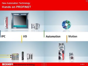 New Automation Technology Hands on PROFINET 942021 1