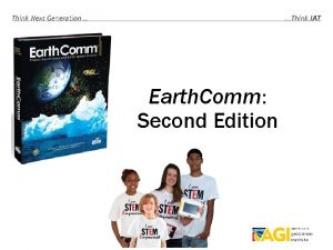 Earth Comm Second Edition Whats New About Earth