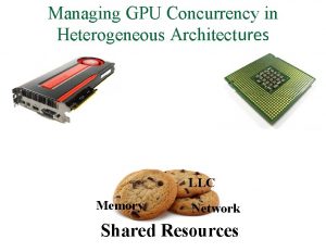 Managing GPU Concurrency in Heterogeneous Architectures LLC Memory