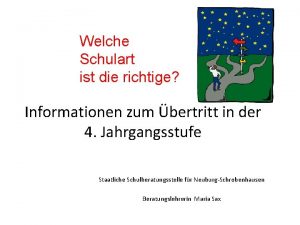 Welche Schulart ist die richtige Informationen zum bertritt