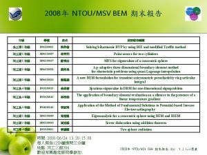 2008 NTOUMSV BEM 1 D 96510001 Solving biharmonic