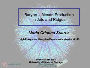 Baryon Meson Production in Jets and Ridges Maria