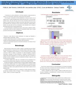 IDADE PARA CONTROLE ESFINCTERIANO EM CRIANAS EXPECTATIVAS E