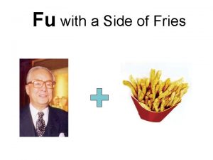 Fu with a Side of Fries Cupcake Group