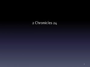 2 Chronicles 24 1 24 Joash was seven