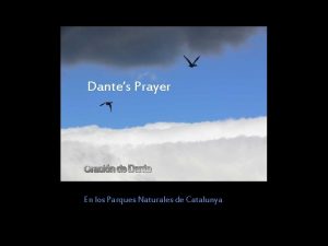 Dantes Prayer En los Parques Naturales de Catalunya