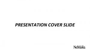 PRESENTATION COVER SLIDE INSERT PRESENTATION TITLE Insert presenter