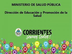 MINISTERIO DE SALUD PBLICA Direccin de Educacin y