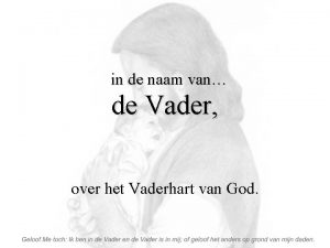 in de naam van de Vader over het