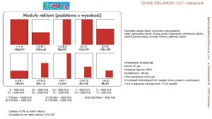 CENNIK REKLAMOWY 2017 miesicznik WYMAGANIA TECHNICZNE format tif