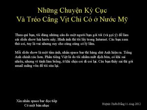 Nhng Chuyn K Cc V Tro Cng Vt