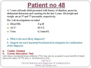 Patient no 48 A 7 years old male
