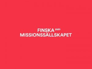 MISSIONSSPRNINGEN DE RTTA SVAREN Hopp Samarbete Framsteg 5