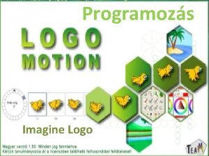 Programozs Imagine Logo AZ IMAGINE VARZSLATOS VILGA Els
